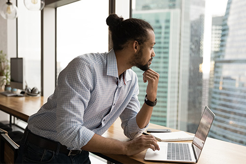peaceful-young-mixed-race-guy-stand